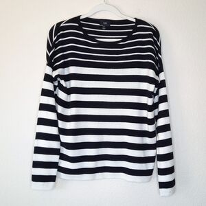 Line the Label Striped Sweater XS